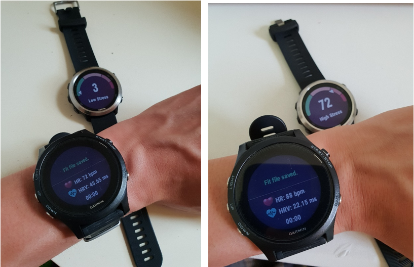 garmin fenix 5 log hrv