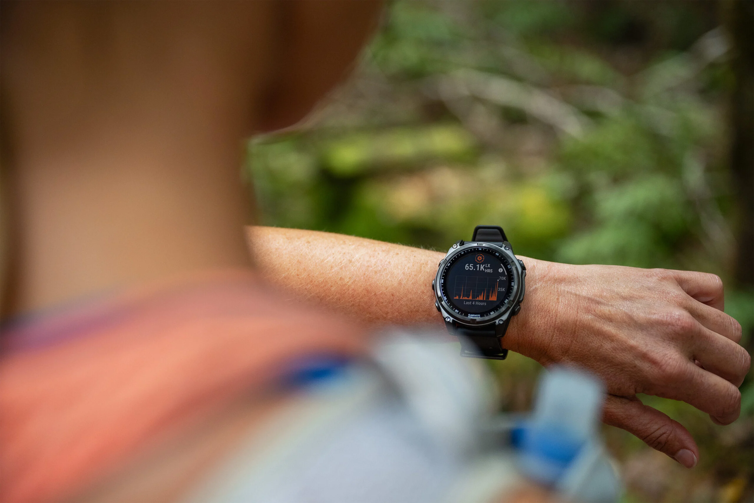 solar charging in garmin products