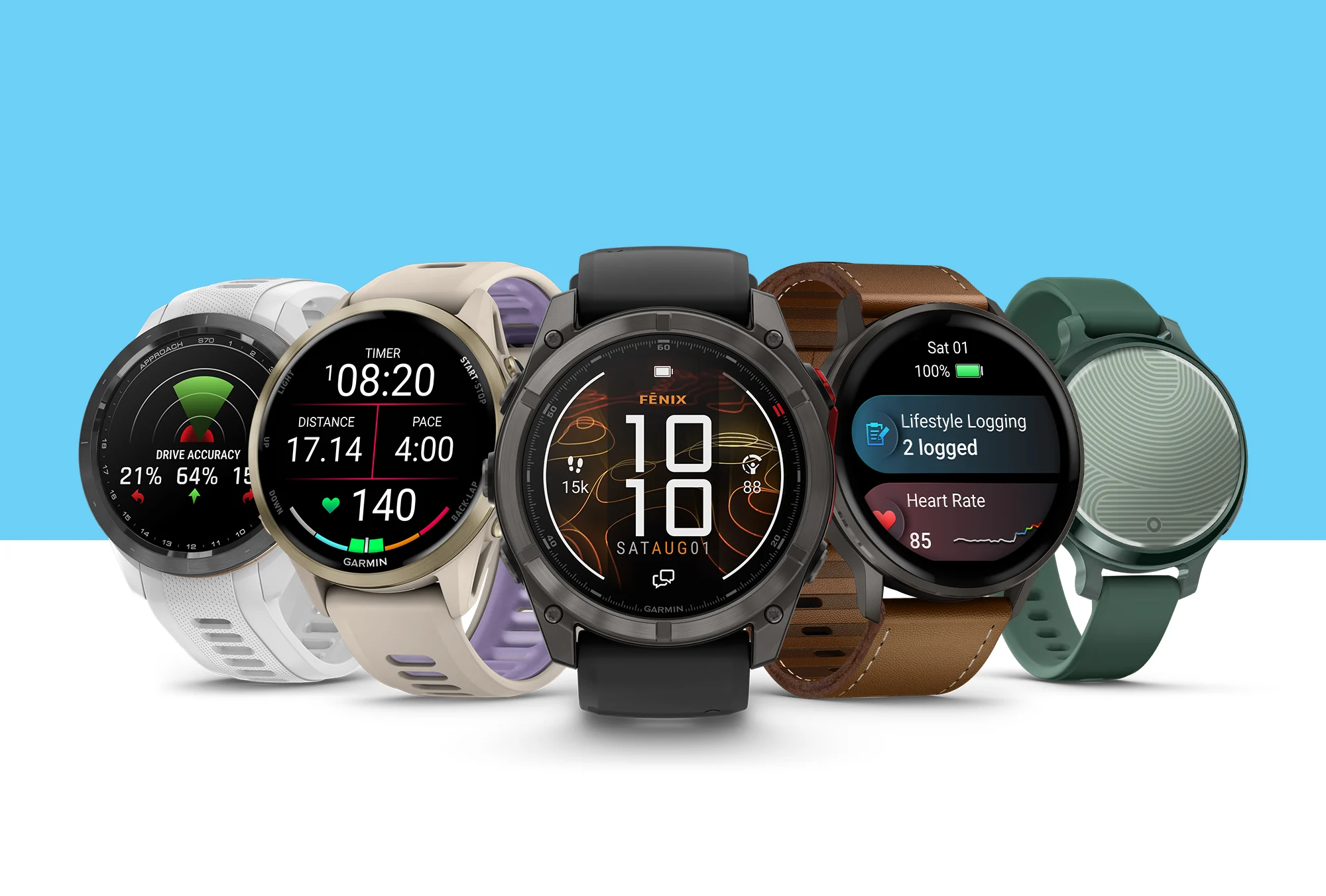 Garmin smartwatches and wearables