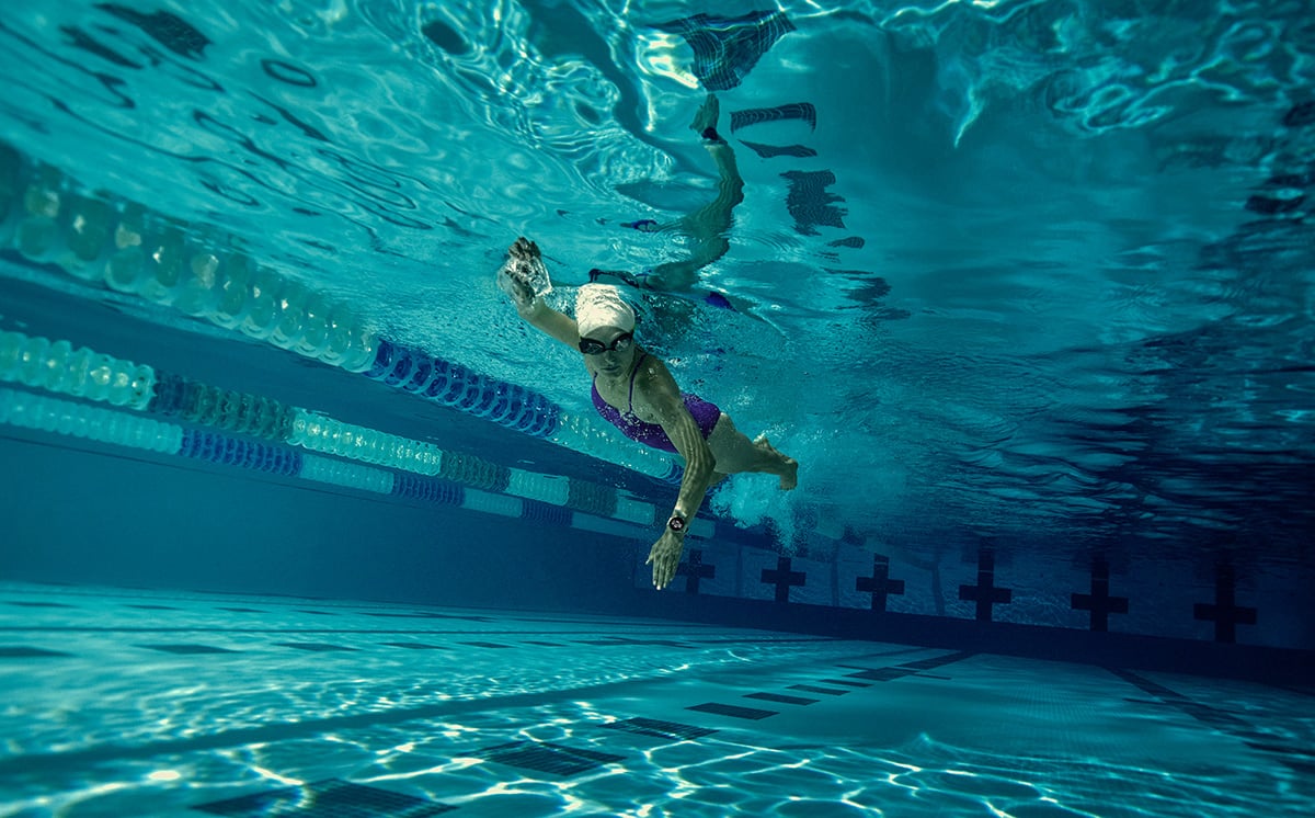 Swim with your Garmin